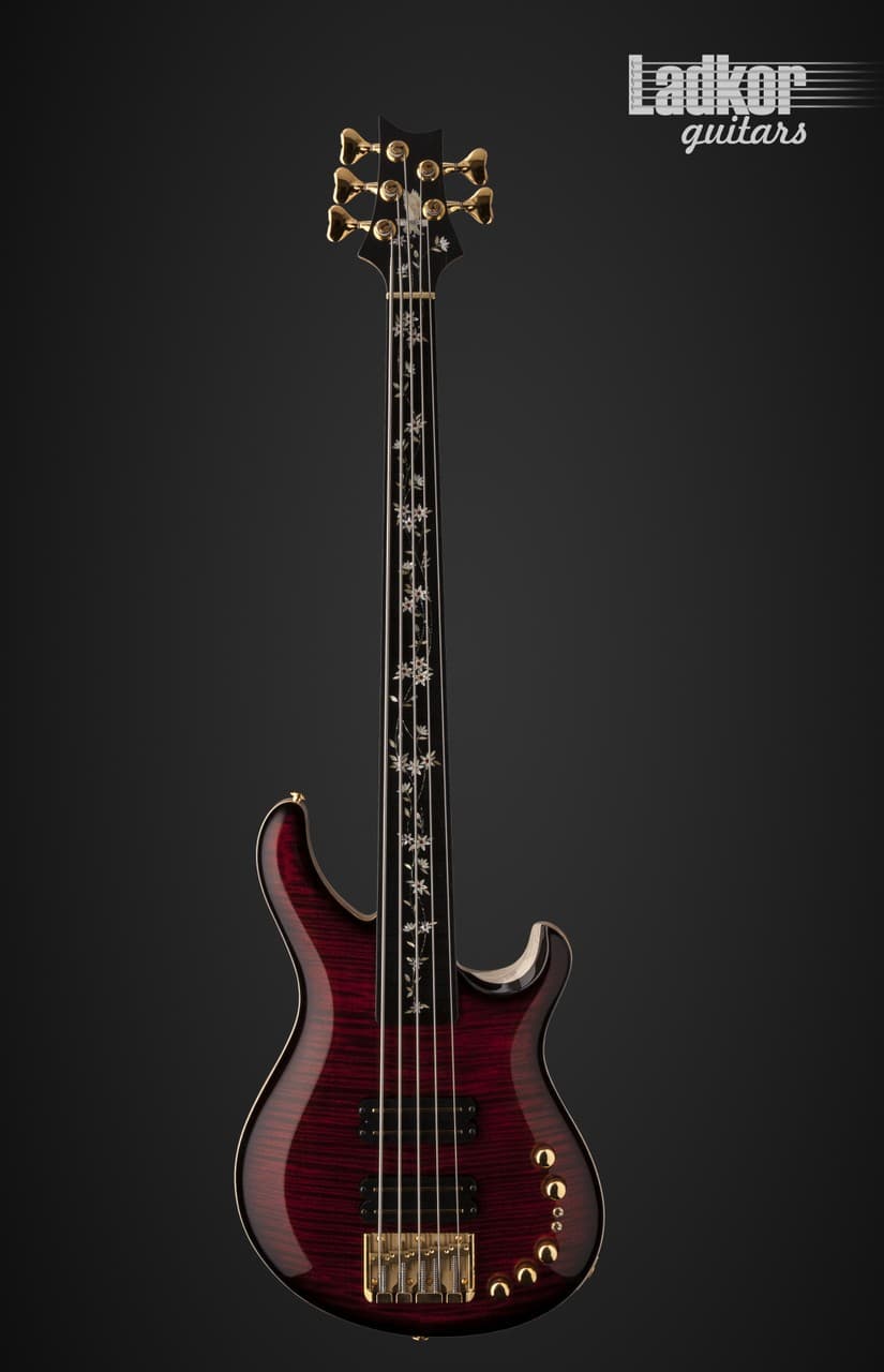 PRS Private Stock Gary Grainger 5 String Fretless Bass Guitar of the Month - July 2016 NEW