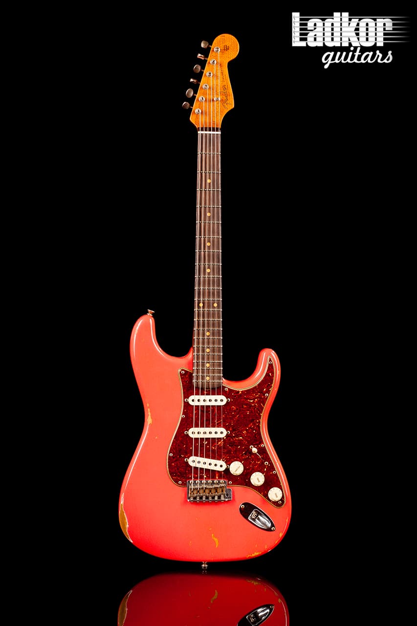 2019 Fender Custom Shop 1960 Roasted Relic Stratocaster Faded Aged Fiesta Red NEW