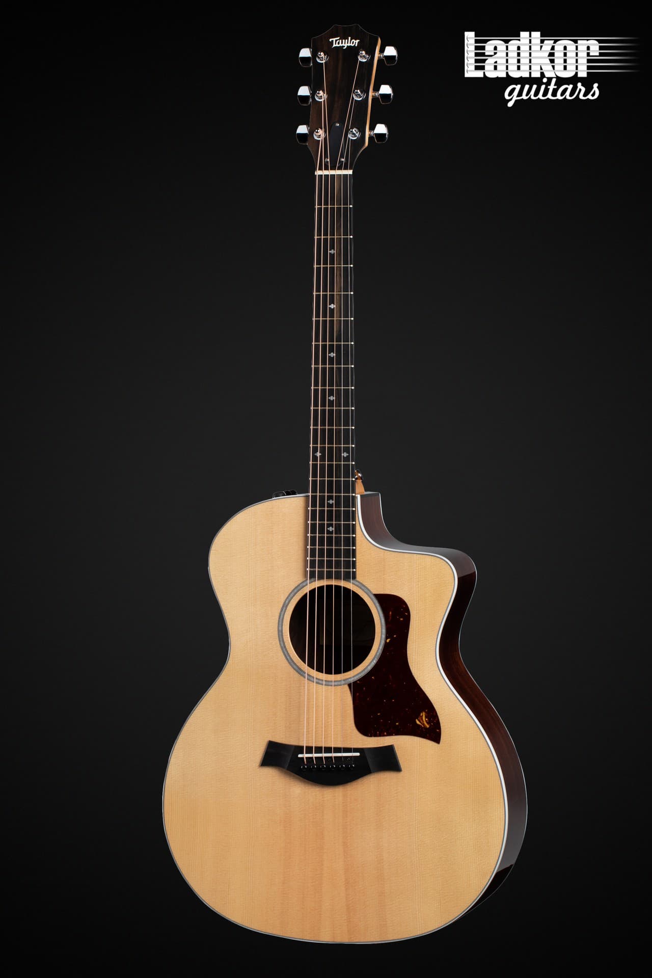 Taylor 214ce DLX Deluxe Natural Grand Auditorium Acoustic Electric Guitar NEW