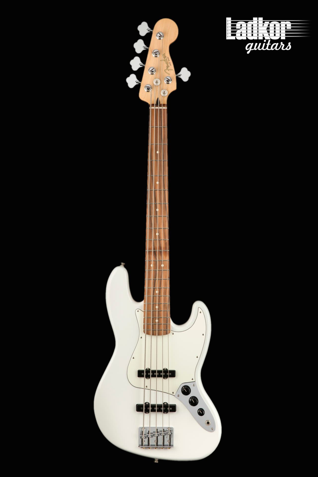 Fender Player Jazz Bass V Polar White NEW