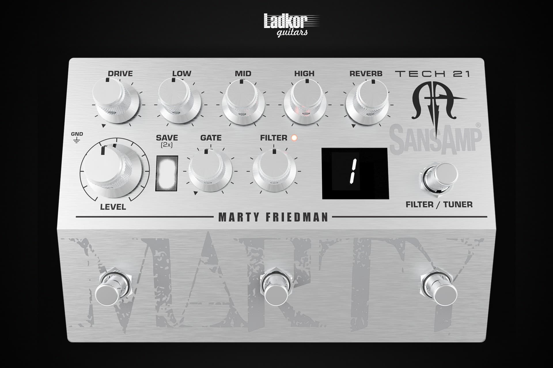 Tech 21 MF1 Marty Friedman Sansamp NEW