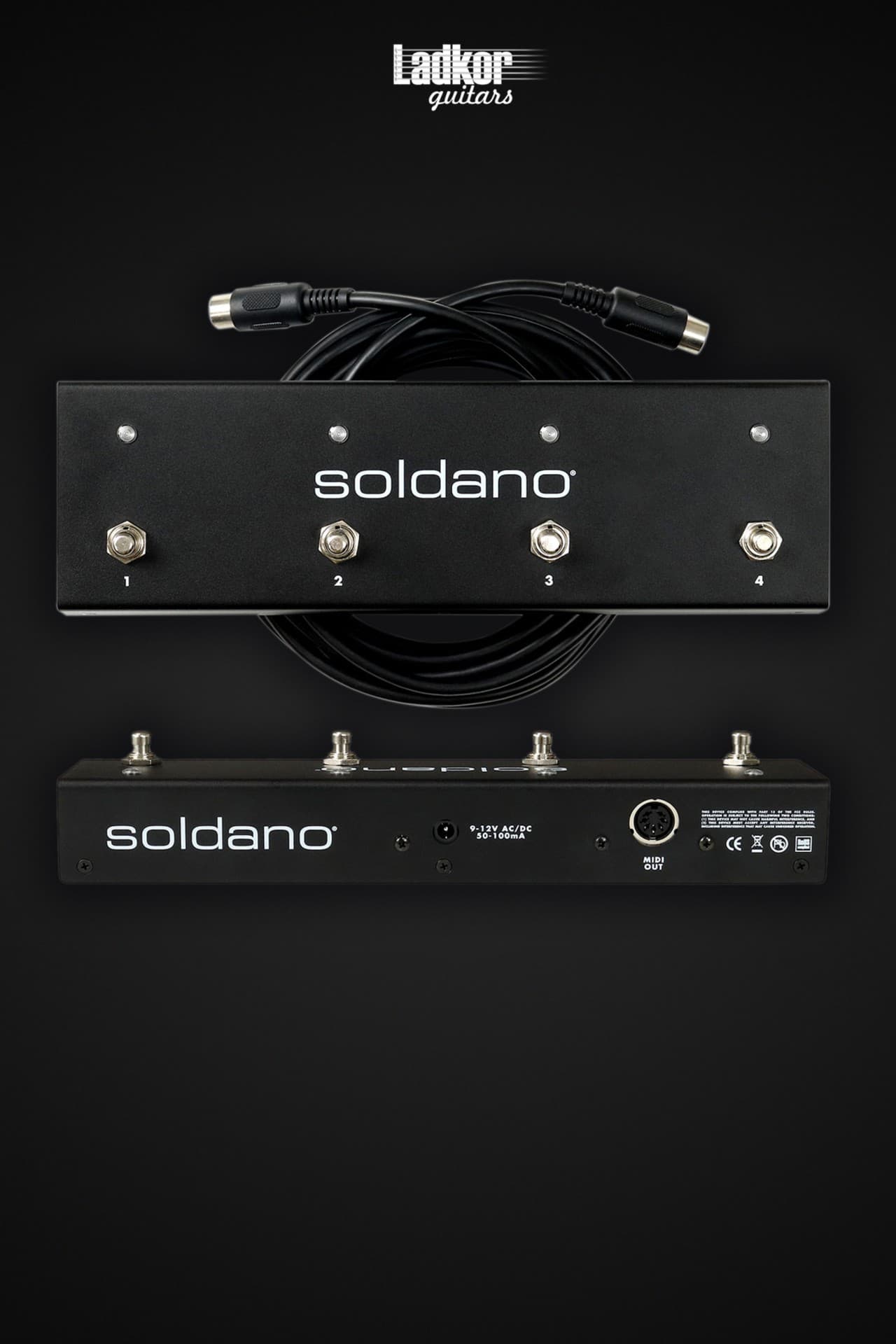 Soldano MIDI Footswitch